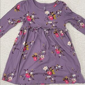 GAP Purple Floral Kids Dress